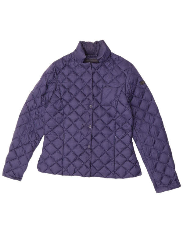 Jachetă căptușită pentru femei Trussardi IT 44 Medium Bleumarin Poliamidă