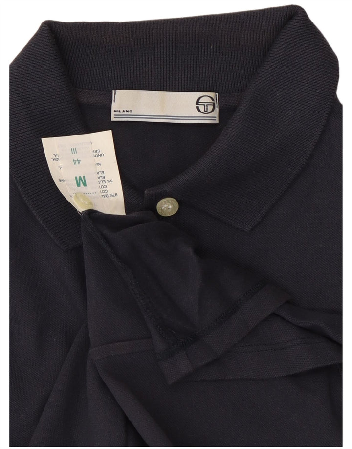 SERGIO TACCHINI Tricou polo pentru femei UK 12 Mediu Bumbac bleumarin