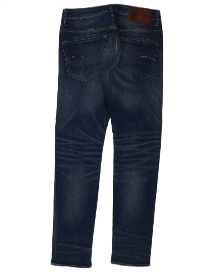 Blugi G-Star 3301 Slim pentru bărbați W30 L32 Bumbac albastru