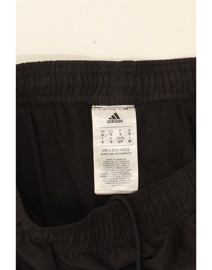 Pantaloni de trening pentru bărbați Adidas Pantaloni de jogging Mici Poliester negru