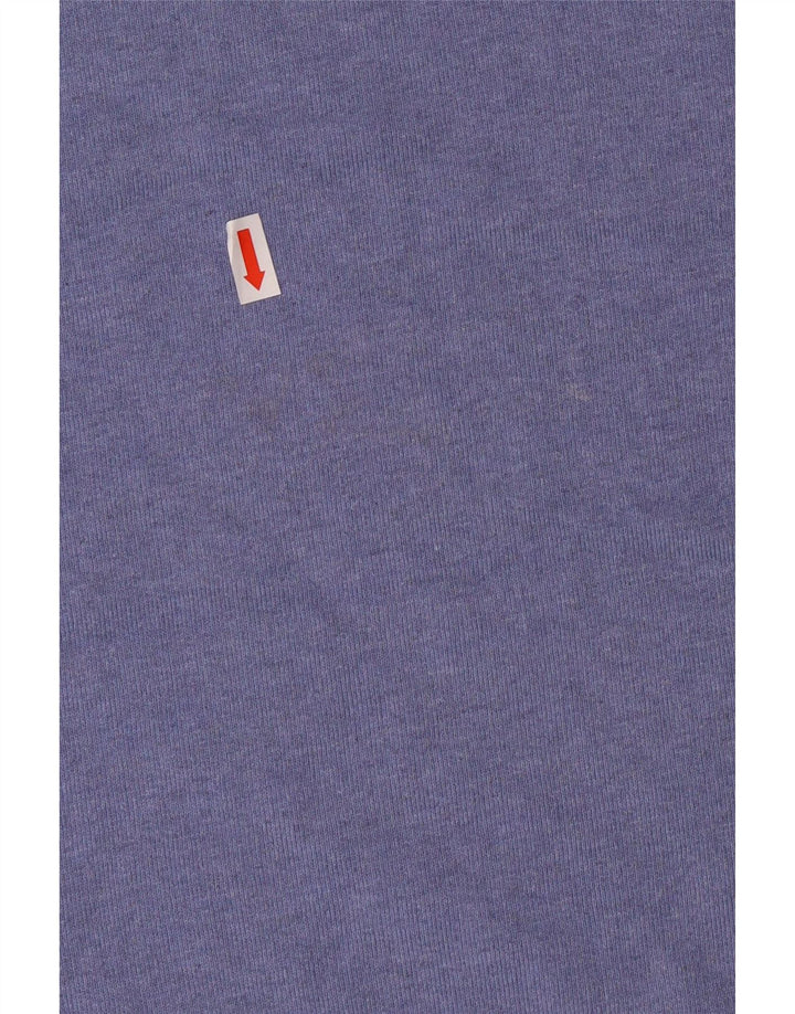 CREW CLOTHING Hanorac pentru femei Pulover UK 14 Mare Bumbac albastru