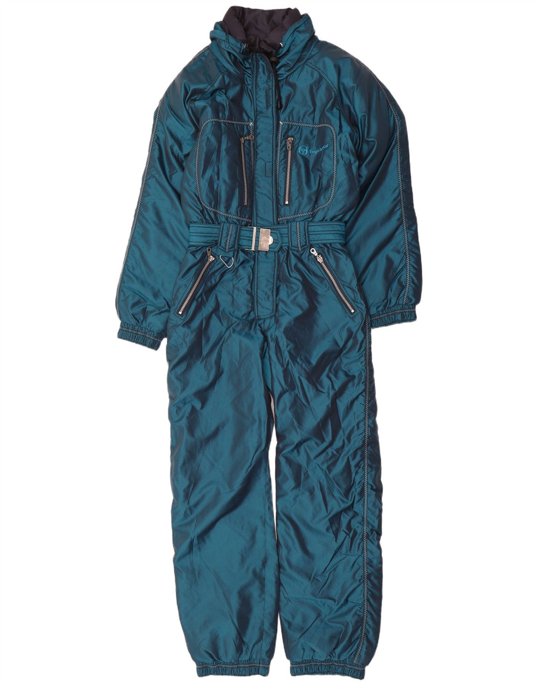 Salopetă de schi pentru femei Sergio Tacchini IT 44 Nailon albastru mediu