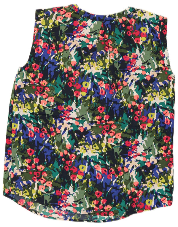 Bluză fără mâneci pentru femei J. CREW US 4 Small Multicolor Floral