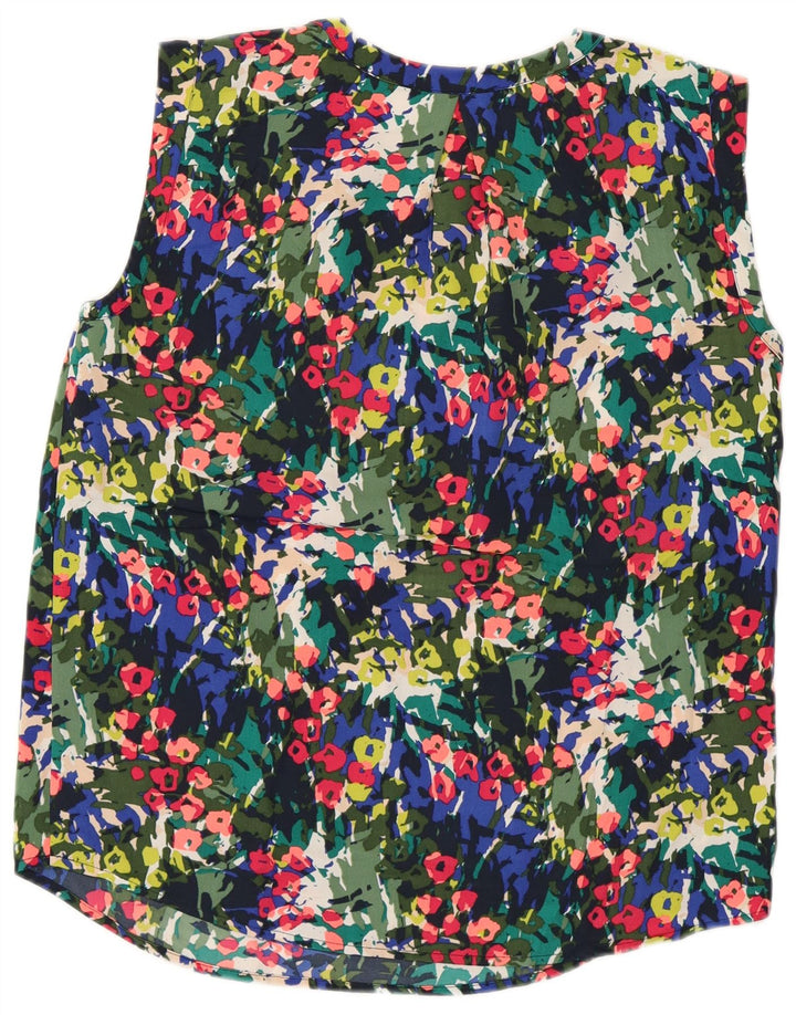 Bluză fără mâneci pentru femei J. CREW US 4 Small Multicolor Floral