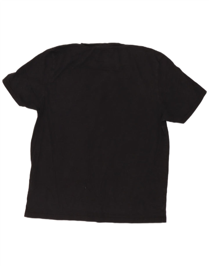 Tricou grafic pentru bărbați TED BAKER Mărimea de sus 6 2XL Negru