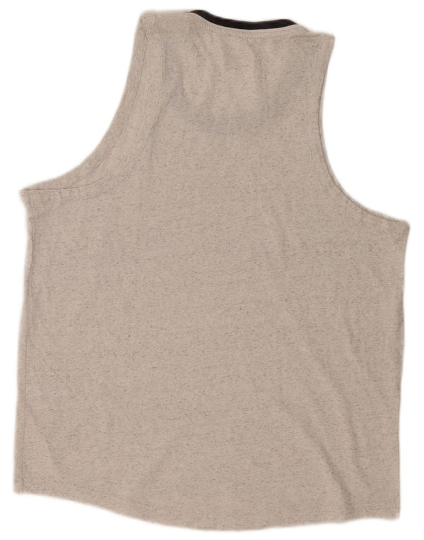 Adidas Climalite Graphic Vest Top XL Gri bumbac cu pete