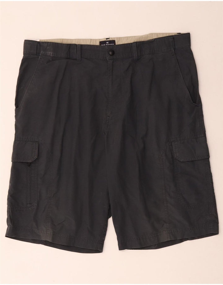 Pantaloni scurți pentru bărbați Marks & Spencer Blue Harbour Cargo W38 XL, bumbac bleumarin