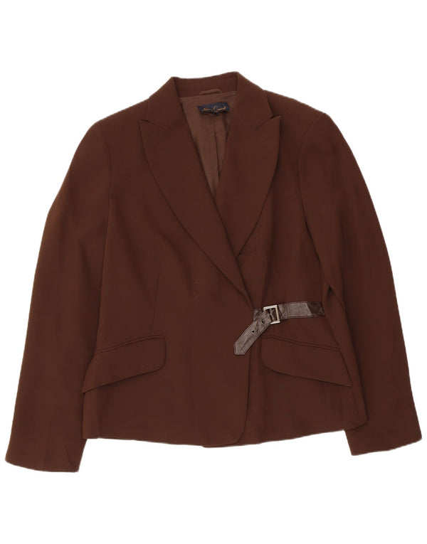 LUISA SPAGNOLI Jachetă pentru femei IT 48 XL Maro Poliester