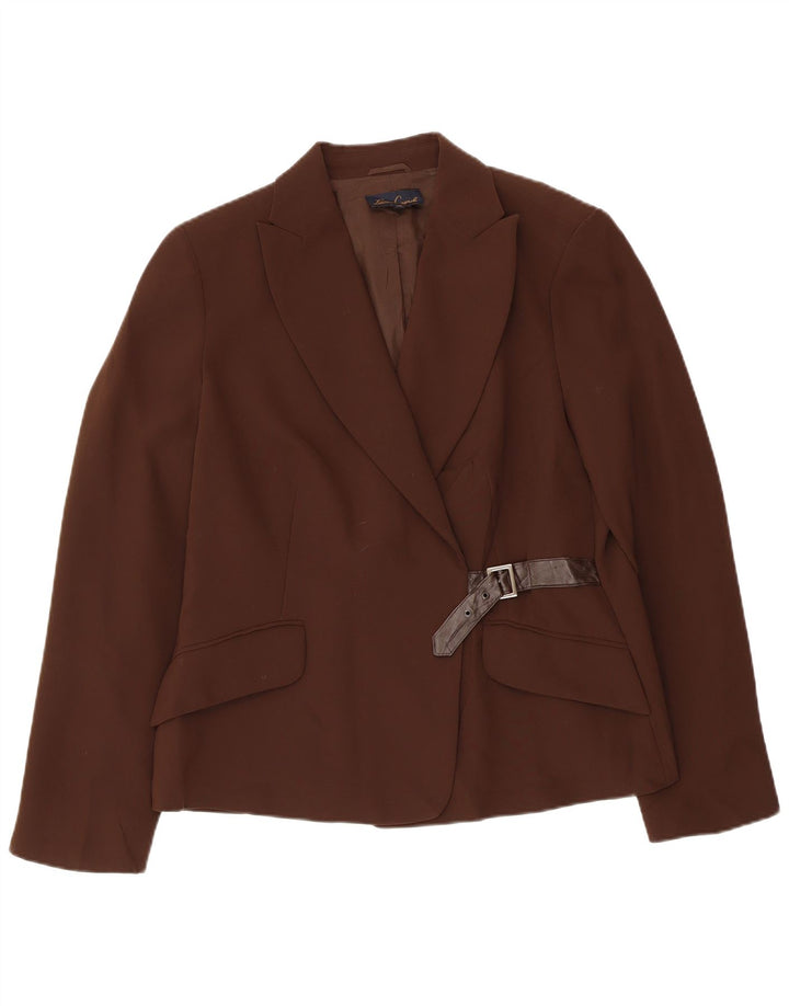 LUISA SPAGNOLI Jachetă pentru femei IT 48 XL Maro Poliester