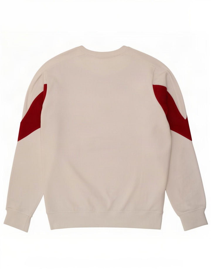 Pulover pentru bărbați Champion Pulover mediu alb, bumbac color bloc