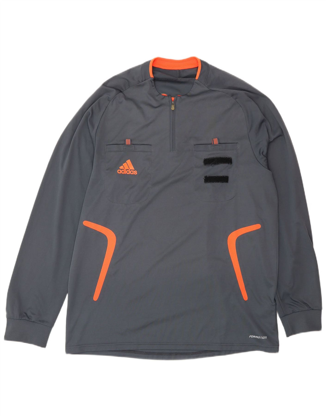 ADIDAS Clima 365 Top cu mânecă lungă, mare, gri, poliester