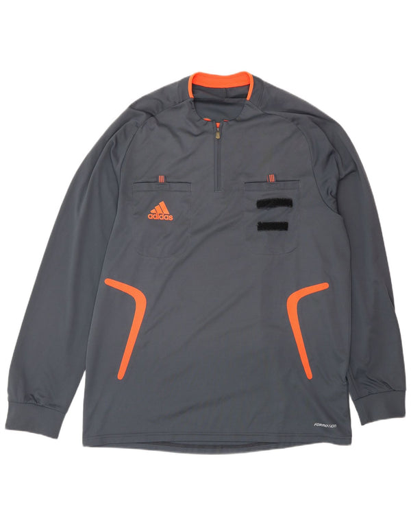 ADIDAS Clima 365 Top cu mânecă lungă, mare, gri, poliester