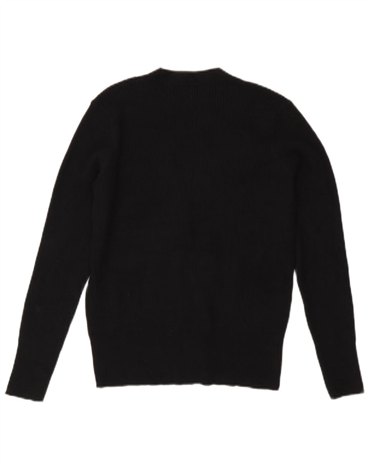 Pulover cardigan pentru femei Marks & Spencer UK 10 Small Black Viscose
