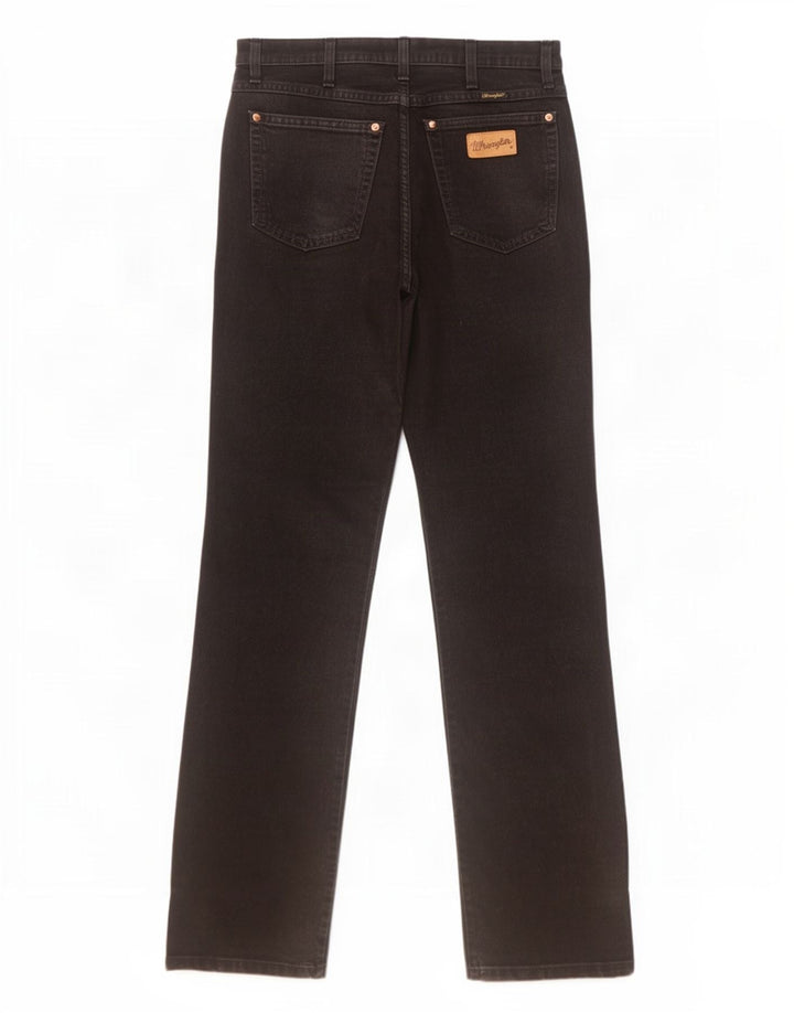 Blugi drepți Wrangler Evolution pentru bărbați W31 L34 bumbac negru