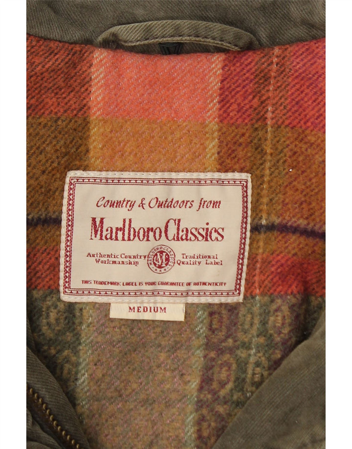 Palton Marlboro Classics pentru femei UK 12, bumbac verde mediu