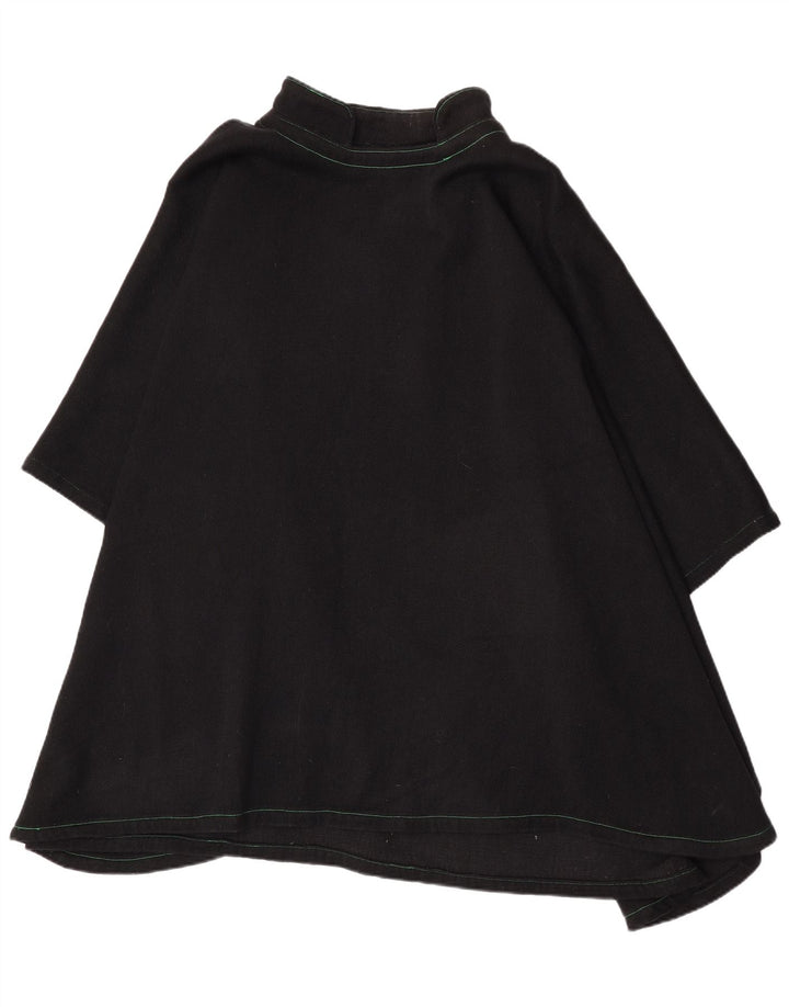 Rochie Poncho Vintage pentru Femei Marime Unia Neagra