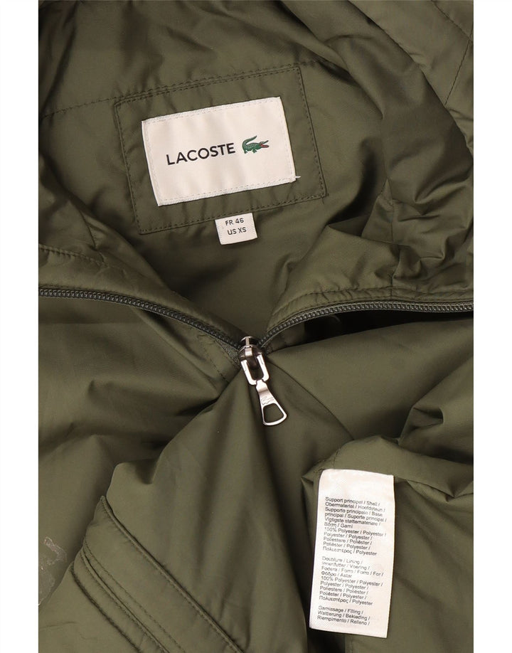 Gilet pentru bărbați Lacoste cu glugă Mărimea 46 XS Poliester verde