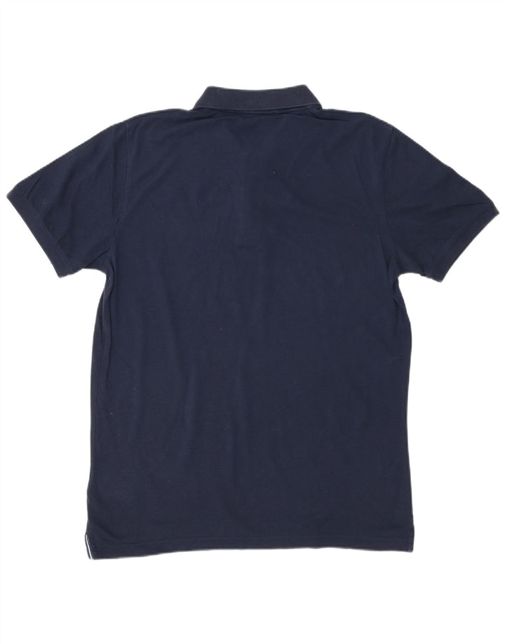 Tricou polo pentru bărbați Gant, mare, albastru, bumbac