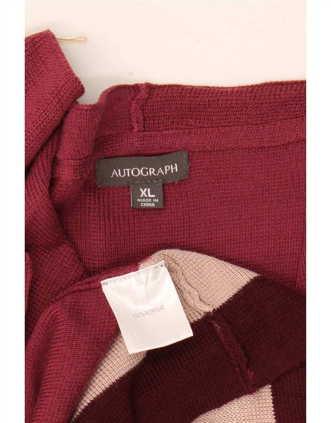 Pulover cardigan cu paragate Marks & Spencer pentru femei UK 18 XL multicolor