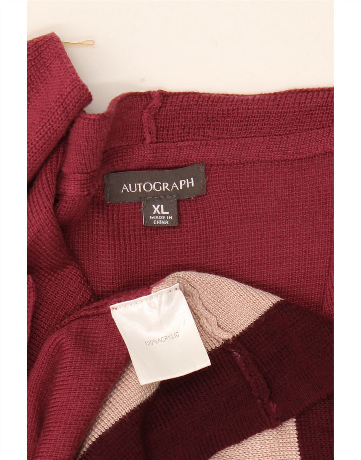Pulover cardigan cu paragate Marks & Spencer pentru femei UK 18 XL multicolor
