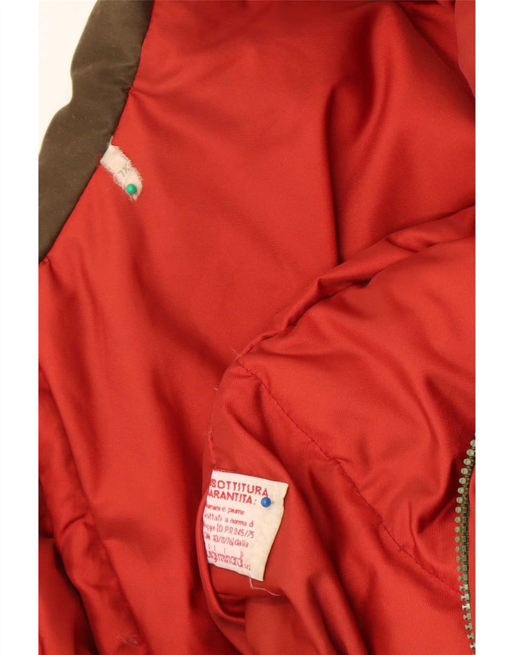 Jachetă căptușită vintage pentru bărbați UK 42 XL maro