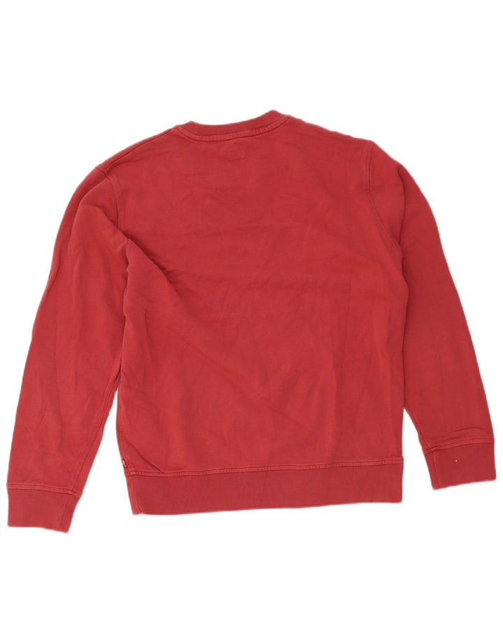Pulover cu grafică Levi's pentru bărbați, bumbac color bloc, roz mic