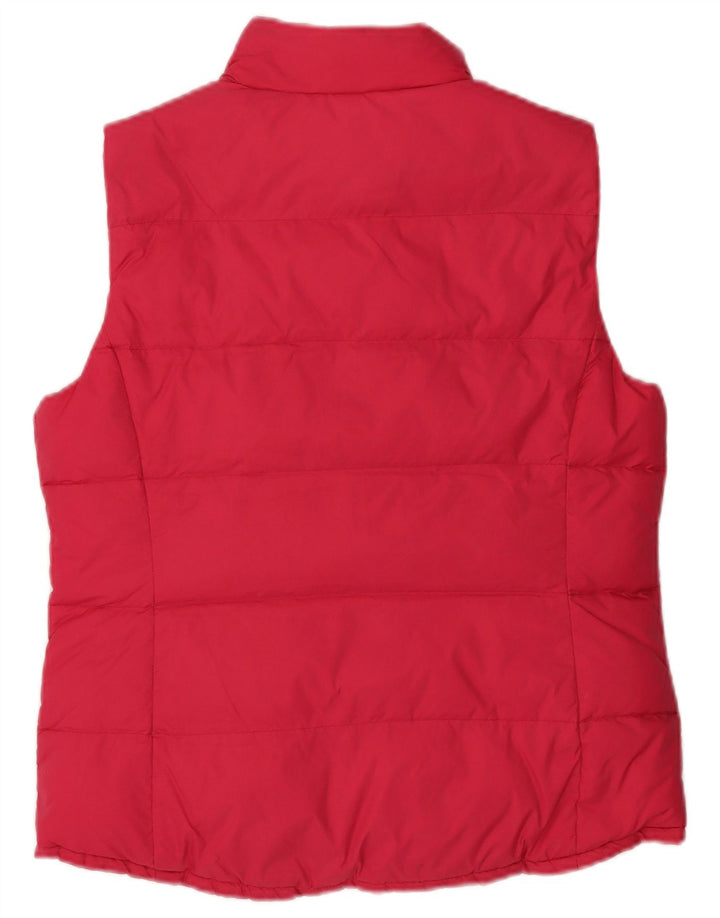 Gilet căptușit reversibil pentru femei J. Crew UK 12 Medium Pink Nylon