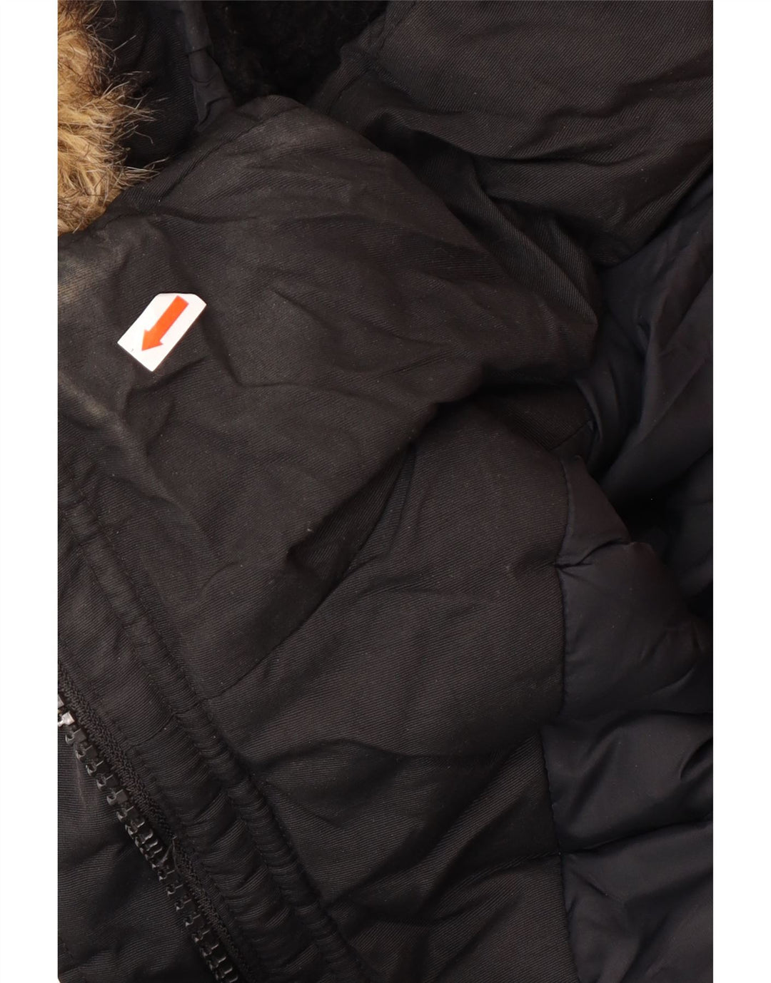 Jachetă Parka Superdry pentru femei UK 12 Medium Black Winter