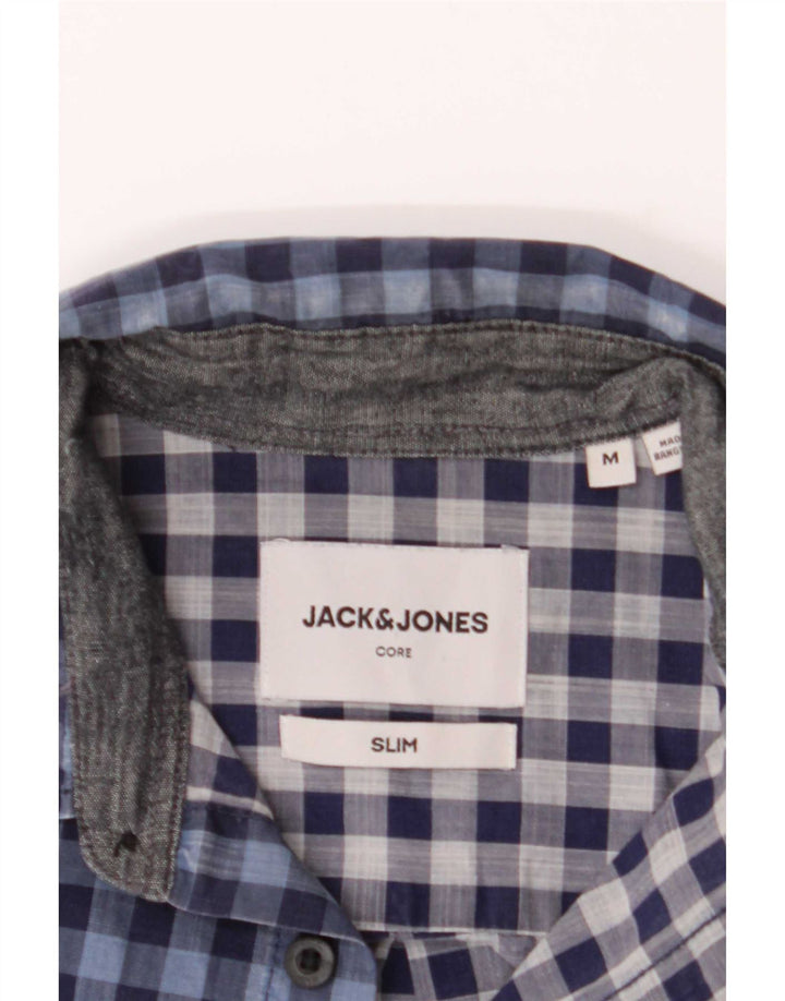 Jack & Jones Cămașă Slim Fit pentru bărbați Medium Blue Gingham