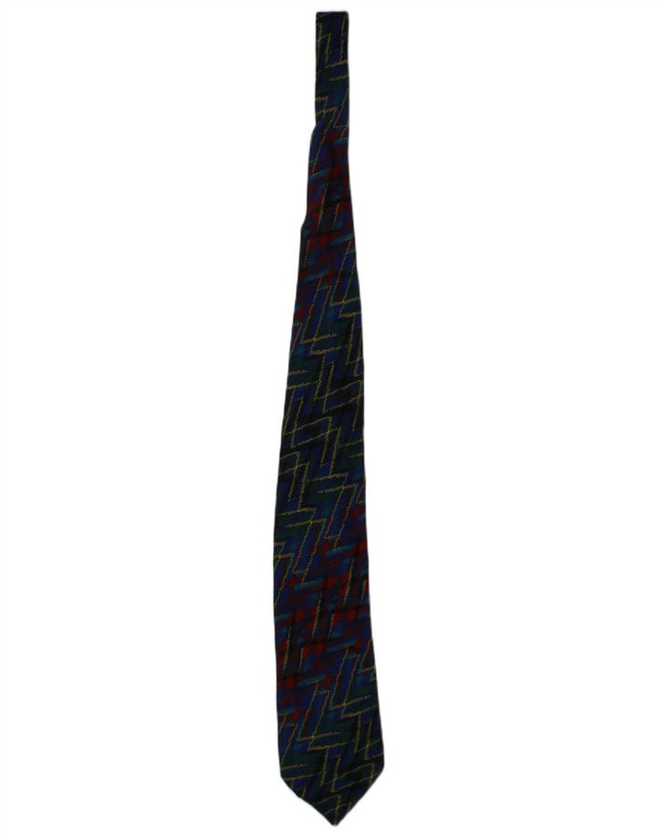 Cravată pentru bărbați Missoni, mărime unica, mătase geometrică, albastru