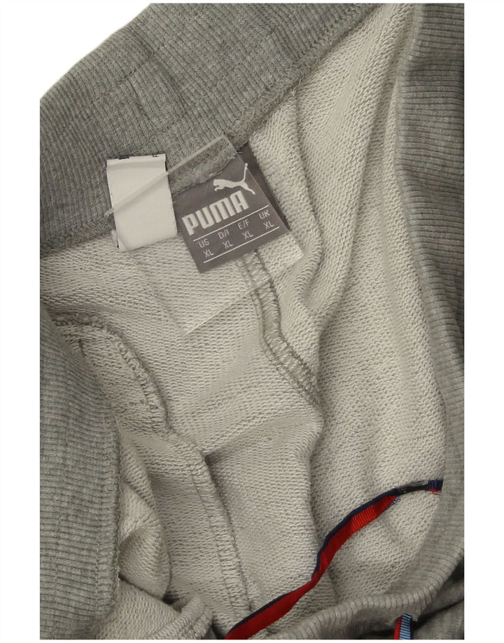 Pantaloni de trening PUMA BMW Motorsport pentru bărbați Pantaloni de jogging XL, gri pete