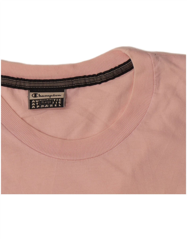 Tricou pentru bărbați Champion Top XL Bumbac roz