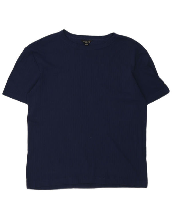 Top tricou Guess pentru femei UK 18 XL bleumarin