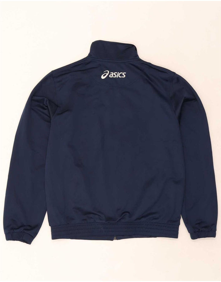 Trening complet Asics pentru bărbați, mediu bleumarin, poliester color bloc