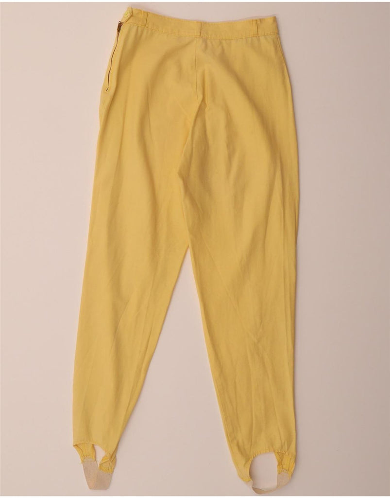 LEE COOPER Womens Stirrup Slim Casual Trousers EU 38 Medium W26 L30 Yellow Vintage Lee Cooper and Second-Hand Lee Cooper from Messina Hembry 