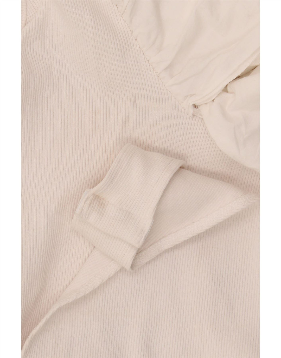 Body cu volane pentru femei Zara UK 8 Bumbac alb mic