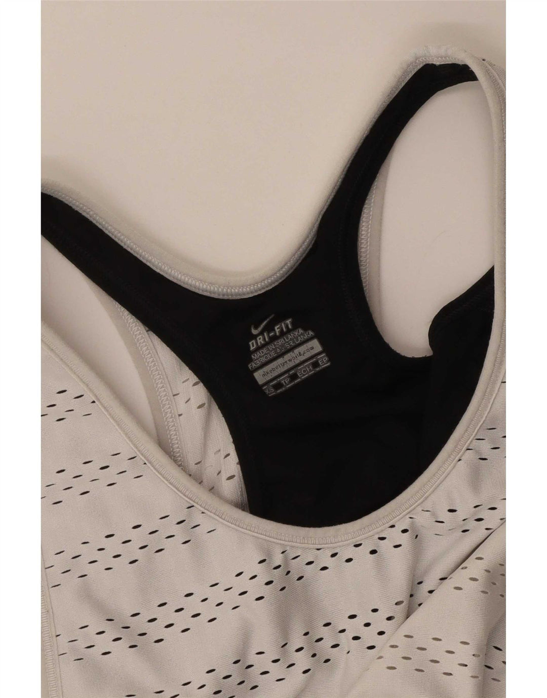 Vesta Nike Dri Fit pentru femei UK 6 XS Alb