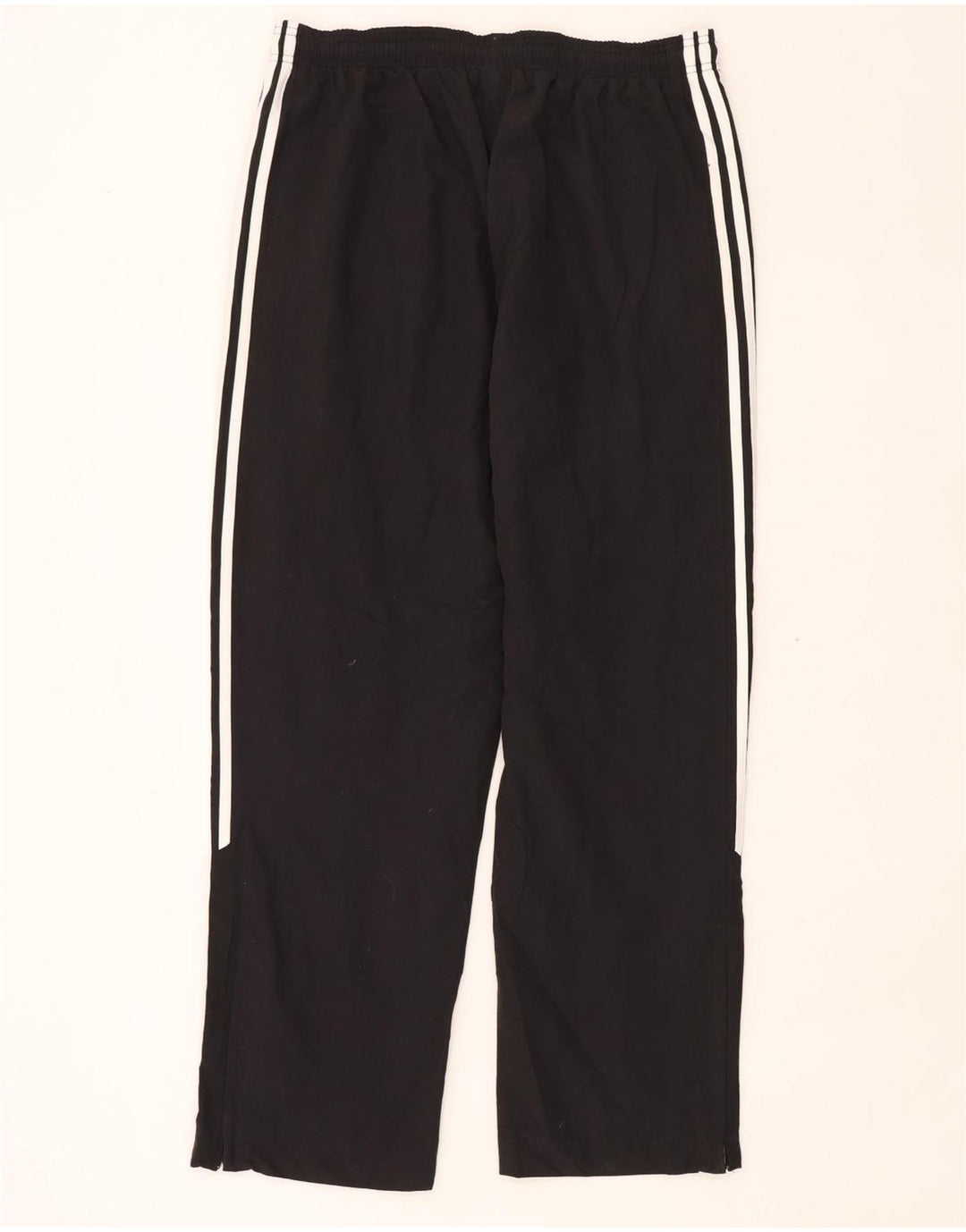 Pantaloni de trening Adidas pentru femei UK 16 Poliester negru mare