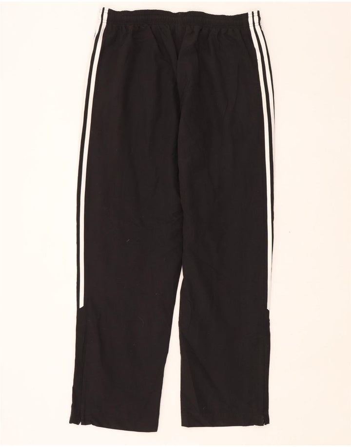 Pantaloni de trening Adidas pentru femei UK 16 Poliester negru mare