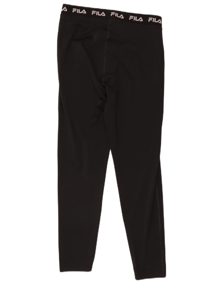 Leggings cu grafic pentru femei Fila UK 16 Large Black