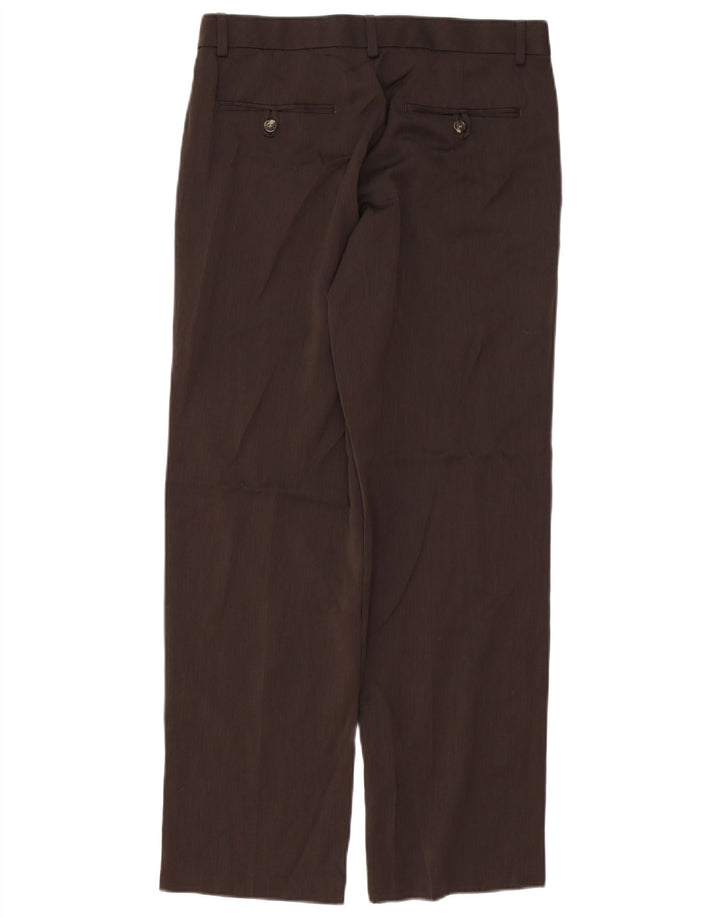 Pantaloni chino drepți pentru bărbați IZOD L30 L30 poliester maro