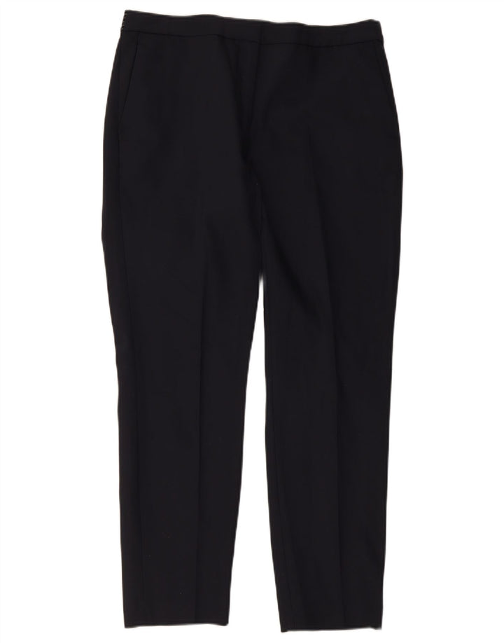 Pantaloni slim pentru femei Zara XL W32 L28 Bleumarin