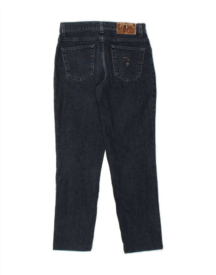 TRUSSARDI Womens Tapered Jeans W25 L38 Blue Cotton Vintage Trussardi and Second-Hand Trussardi from Messina Hembry 