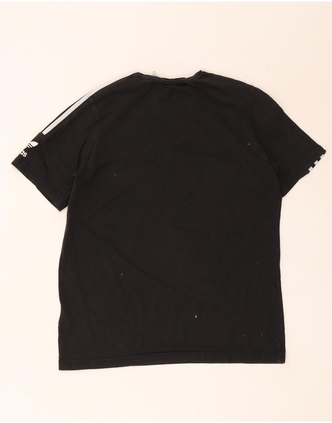 Tricou pentru bărbați Adidas Top Mediu Negru Bumbac