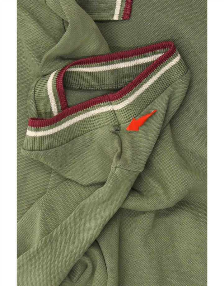 FRED PERRY Tricou polo pentru bărbați, verde mare