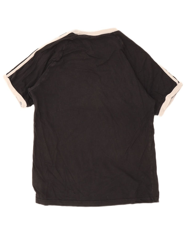Tricou pentru bărbați Adidas Top mic, negru, bumbac