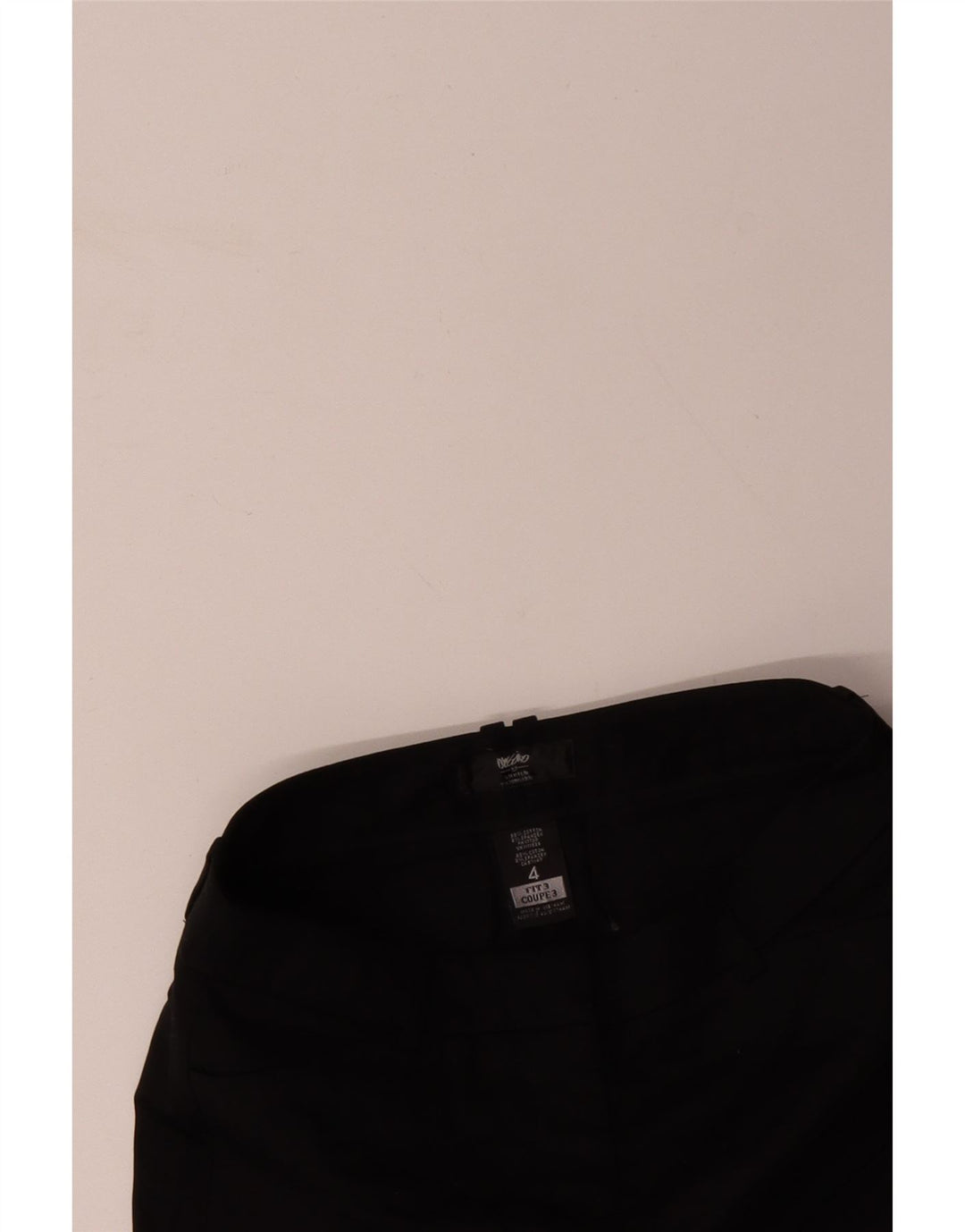 Pantaloni scurți casual pentru femei MOSSIMO US 4 Small W30 Bumbac negru