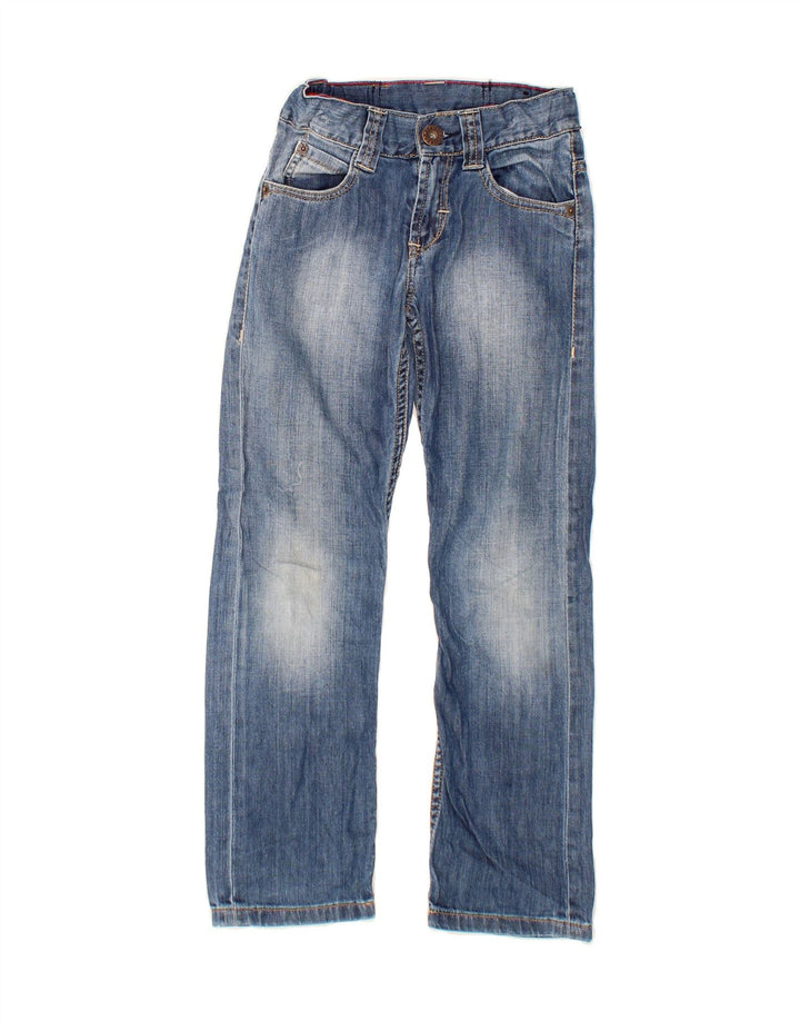 LEVI'S Boys Straight Jeans 7-8 Years W22 L22 Blue Cotton Vintage Levi's and Second-Hand Levi's from Messina Hembry 