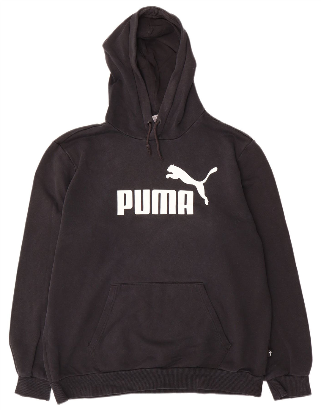 Pulover pentru bărbați Puma Graphic Hoodie Jumper mare, negru, bumbac