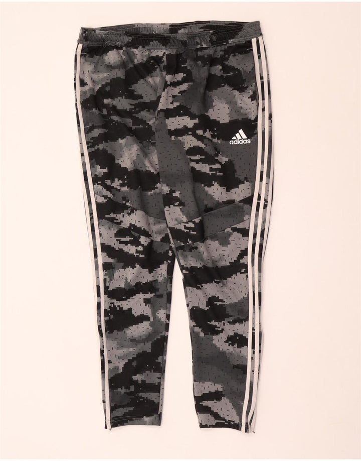 Pantaloni de trening pentru bărbați ADIDAS XL, poliester camuflaj gri